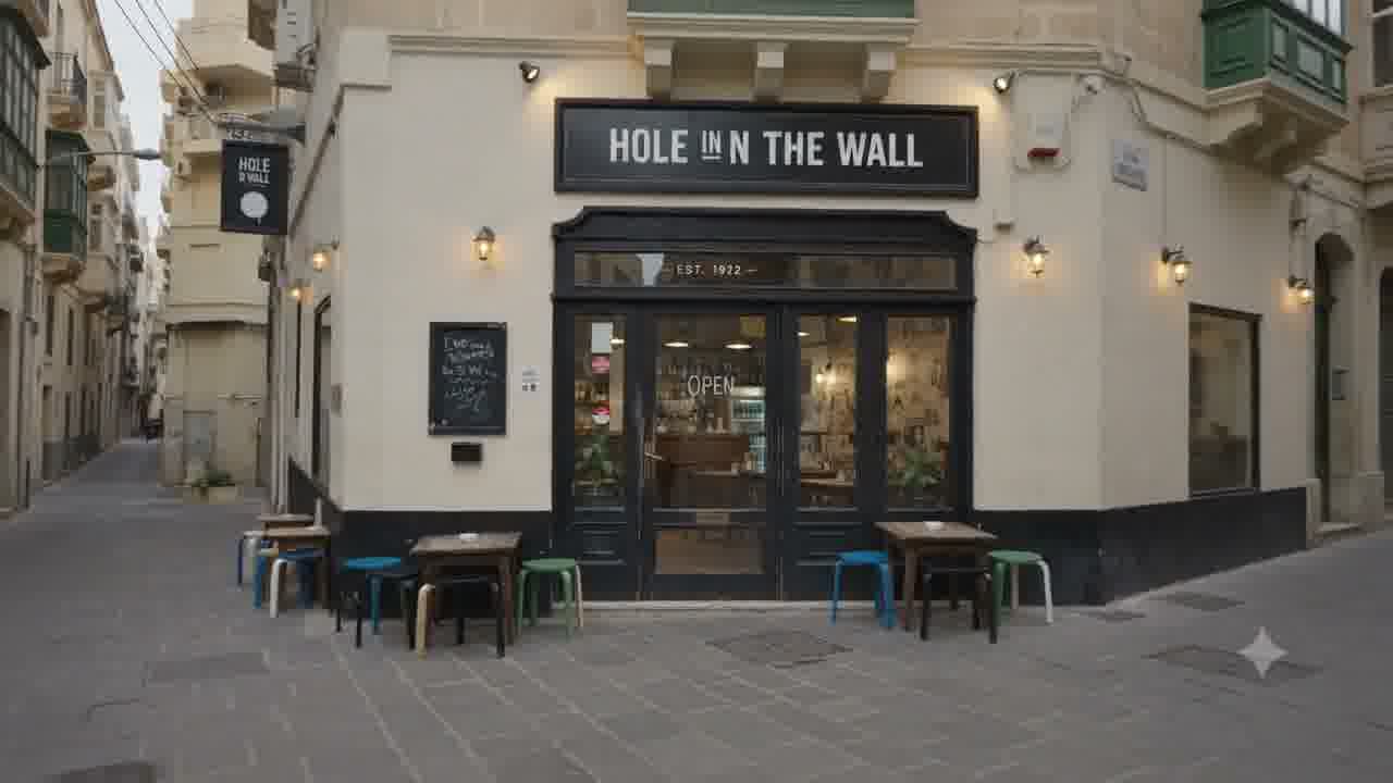Hole in the Wall — concept homepage by Solomon Studio